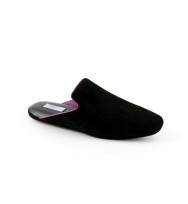 men's slippers MILANO  black suede